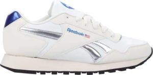 Reebok - Herren/Damen Unisex Sneaker "Glide", Wildleder (Weiß/Silber)