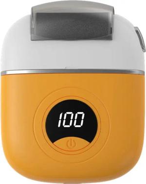 Refttenw Elektrischer Hornhautentferner Hornhautentferner Elektrisch Fußpflegegeräte, Hornhaut Entfernen Fuß mit 3 Ersatz Schleifkopf IPX6 Wasserdicht