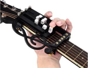 Refttenw Gitarrenmechanik-Set Gitarrenlernhilfen, Akkordhilfen,Einfach zu installieren