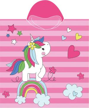 REGENBOGEN-KINDERPONCHO