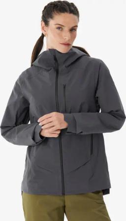 Regenjacke Damen wasserdicht leicht Wandern - MH900 grau
