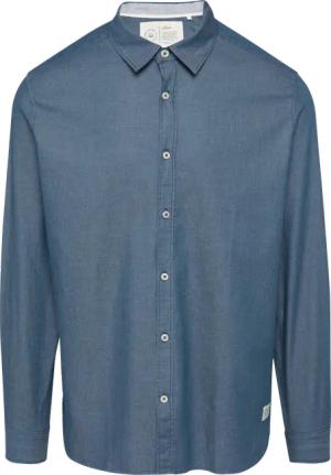 Regular Fit: Baumwollhemd mit Strukturmuster