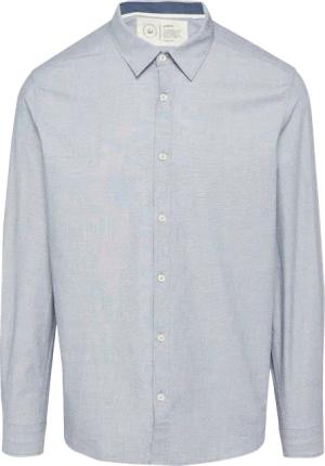 Regular Fit: Baumwollhemd mit Strukturmuster