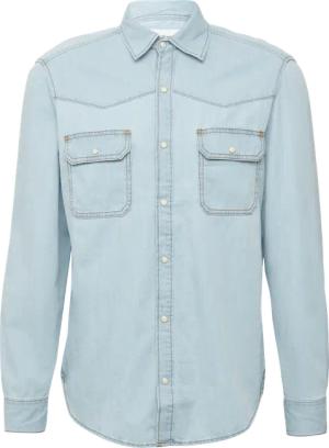 Regular Fit: Denim-Hemd im Western-Stil