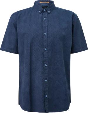 Regular Fit: Gewaschenes Hemd mit All-over-Print