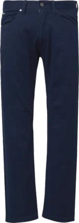 Regular Fit: Hose aus strukturierter Baumwolle