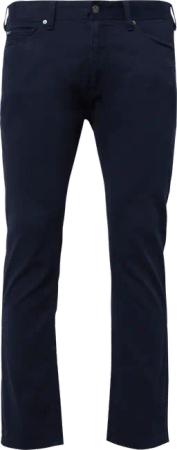 Regular Fit: Hose aus strukturierter Baumwolle