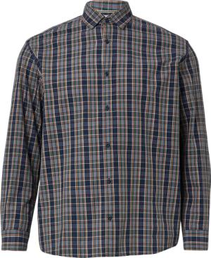 Regular Fit: Kariertes Baumwoll-Hemd mit Kentkragen