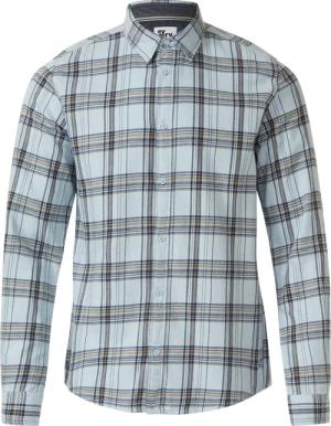 Regular Fit: Kariertes Flanellhemd aus Baumwolle