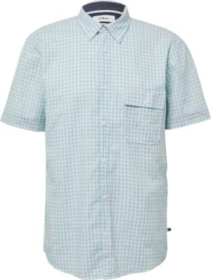 Regular Fit: Kariertes Hemd aus Baumwolle mit Button-Down-Kragen