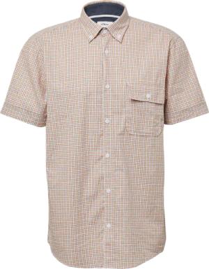 Regular Fit: Kariertes Hemd aus Baumwolle mit Button-Down-Kragen