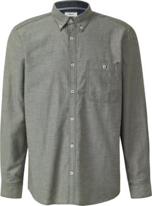 Regular Fit: Weiches Chambray-Hemd mit Button-Down-Kragen