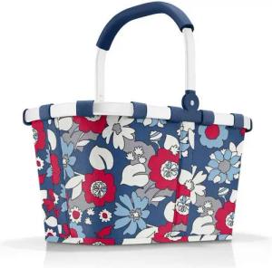 REISENTHEL® Einkaufskorb reisenthel Einkaufskorb carrybag frame florist indigo BK4094 Blumen Pu