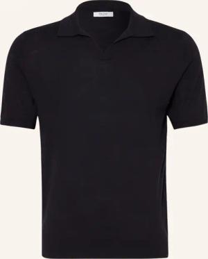 REISS Strick-Poloshirt DUCHIE aus Merinowolle