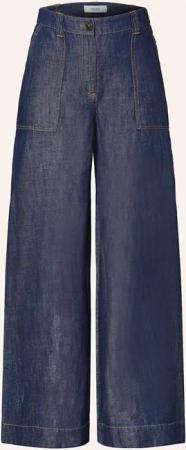 REISS Wide Leg Jeans ASHBY mit Leinen