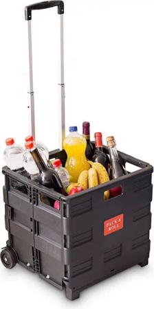 relaxdays Einkaufstrolley klappbar bis 35kg
