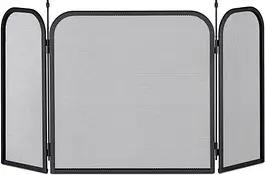 relaxdays Funkenschutzgitter schwarz