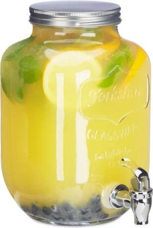 relaxdays Getränkespender 3,5 L