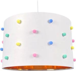 relaxdays Hängeleuchte Hängelampe Kinderzimmer Bommeln