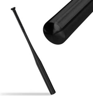 relaxdays Softballschläger Schwarzer Baseballschläger aus Aluminium, 5 "