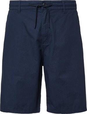 Relaxed-Fit-Bermuda mit Minimalmuster und Elastikbund