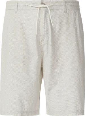 Relaxed-Fit-Bermuda mit Minimalmuster und Elastikbund