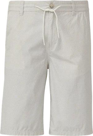 Relaxed-Fit-Bermuda mit Minimalmuster und Elastikbund