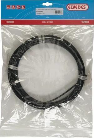 REM Außenkabel fließen mit Auskleidung Ø50 mm 10 Meter - schwarz (Rollen