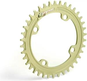 Renthal 1XR Kettenblatt, 104 BCD, 4-Loch, 36 Z., gold