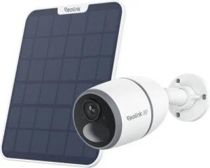 Reolink Überwachungskamera Go Ultra mit Solarpanel 4K 3G/4G LTE Akku (Außenbereich, 8MP, Intelligente Erkennung, Solarkamera,2-Wege-Audio,Nachtsicht)