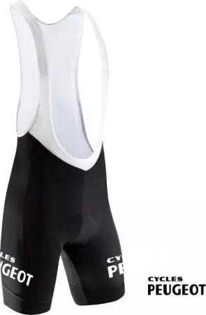 Retro Radhose Peugeot Schwarz - RedTed