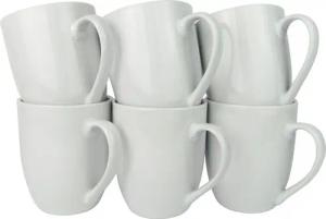 Retsch Arzberg Tasse 6-Stück Kaffeebecher/Kaffeetasse, 6-tlg., Porzellan, 300ml, bauchige Form