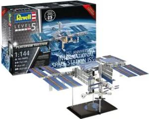 REVELL 05651 1:144 Geschenkset 25th Anniversary "ISS" Platinum Edition mit Basiszubehör