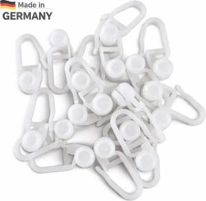 rewagi Gardinenröllchen Röllchen,Gardinenrollen,Gardinengleiter,Innenlaufrollen, Gardinen, Vorhänge, Gardinenschiene, Seitenschals, Flächenvorhänge, (50-St., Gardinenröllchen Rolle: Ø 8 mm), Verkaufseinheit: 25, 50, 100 Stück