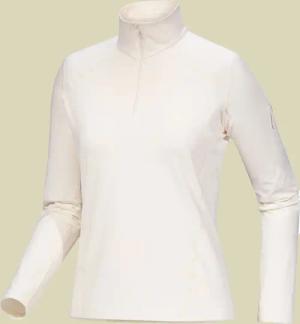 Rho Zip Neck Women weiß S - arctic silk