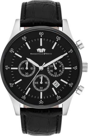 Rhodenwald & Söhne Chronograph Goodwill silber/schwarz Goodwill, aus Edelstahl