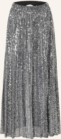 Rich & Royal Mesh-Rock mit Pailletten