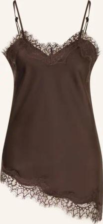 Rich & Royal Satintop mit Spitze