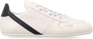 Rick Owens Low-Top Sneaker - Women’S Minimal Sneak Leather Sneakers - Gr. 40 (EU) - in Weiß - für Damen
