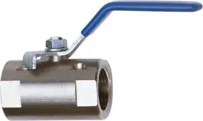 Riegler Edelstahlkugelhahn, 1-teilig, reduzierter Durchgang, G 1 1/2