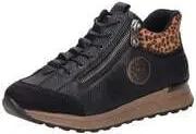 Rieker Ankle Stiefelette Damen schwarz