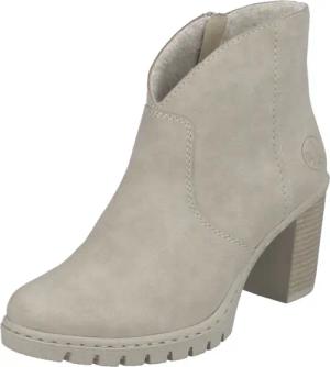 Rieker Ankleboots Stiefelette, Plateauboots, Blockabsatz, in eleganter Optik