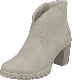 Rieker Ankleboots Stiefelette, Plateauboots, Blockabsatz, in eleganter Optik