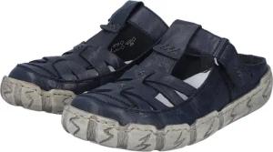 Rieker Clog Sabot, Sommerschuh, Schlappen, Hausschuh mit Ziernähten