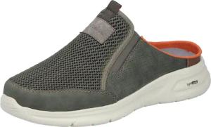 Rieker Clog Sommerschuh, Hausschuh, Schlupfschuh mit seitlichen Stretcheinsätzen