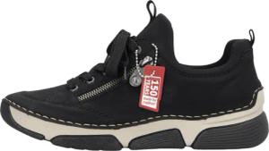 Rieker Damen Halbschuh Slipper Schuhe 45973-00 Schwarz