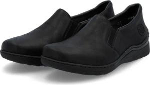 Rieker Damen Halbschuh Slipper Schuhe 48964-00 schwarz