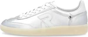 Rieker Damen Schnürhalbschuh in silber/platin - Gr. 38