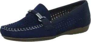 Rieker  Damenschuhe Slipper Blau Mokassin 40253-14 14