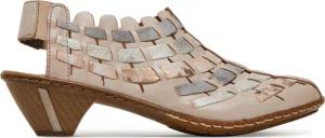 Rieker Halbschuhe 46778-64 Beige